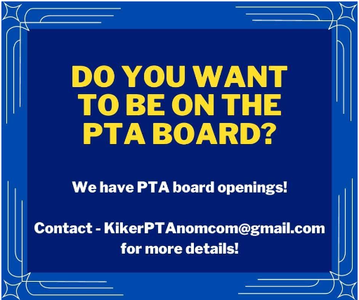 Kiker PTA Board