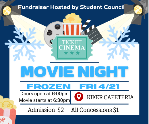 Student Council Movie Night Information