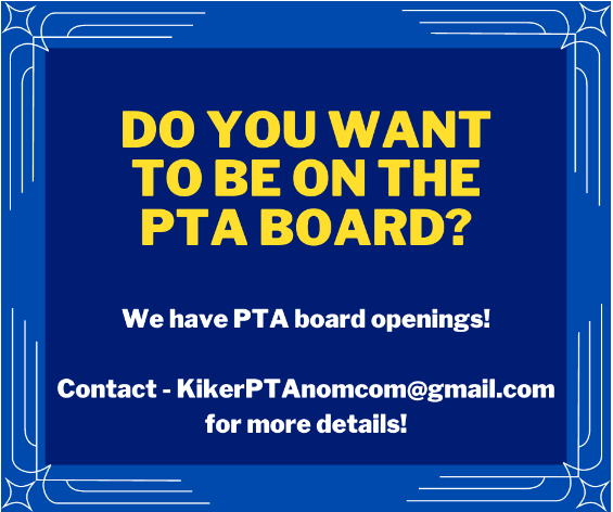 PTA Board Nominations Needed