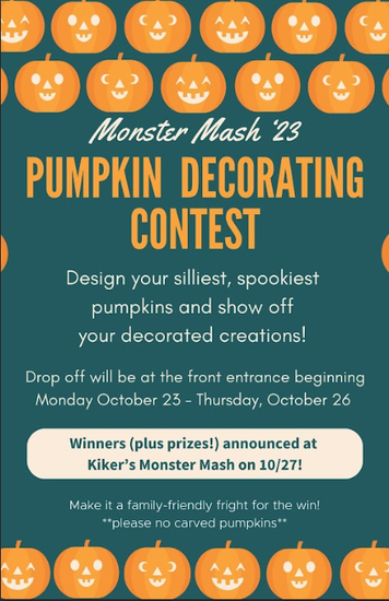 Pumpking Decoration Contest