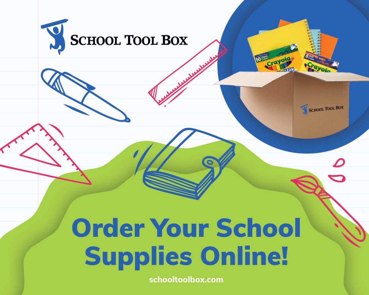 Order your school supplies anytime throughout the summer and have them delivered straight to your front door!