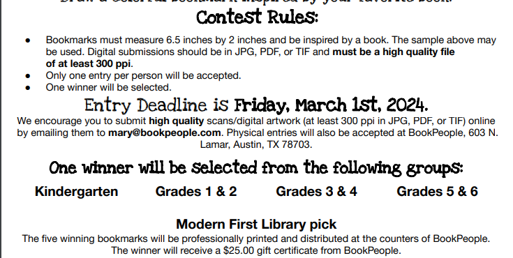 contest rules